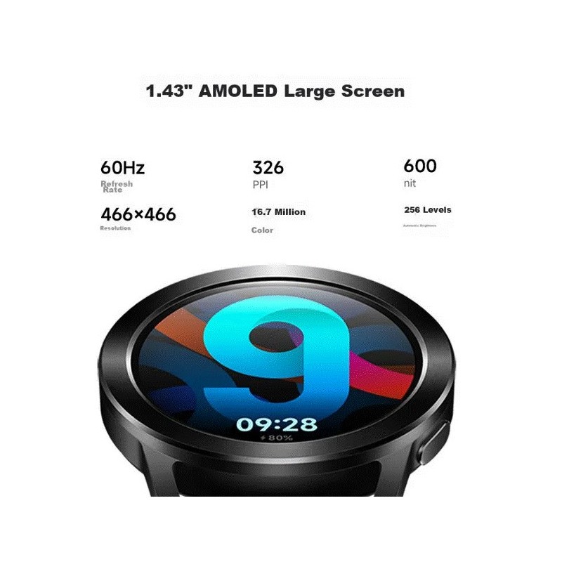 Reloj Xiaomi S3 Negro 47mm Inteligente Reloj Xiaomi S3 Negro 47mm Inteligente