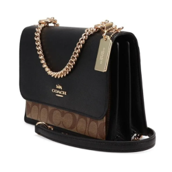 Bolso Coach KLARE Pequeño Marrón/Negro