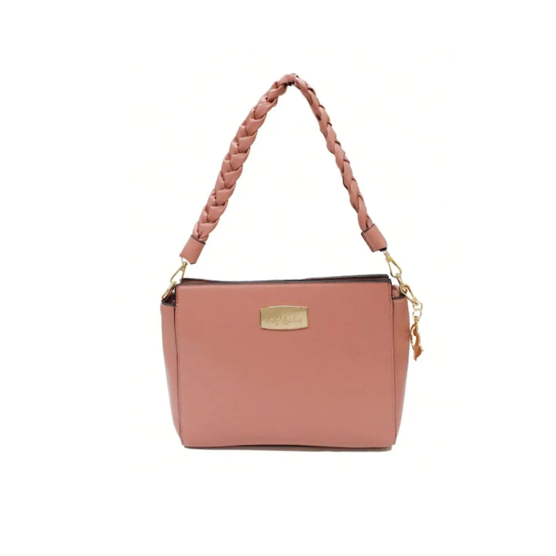 Bolsa Par Dama Crossbody Baby Phat Rosa