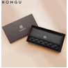 Cartera larga Mujer HONGU Trifold color Negro