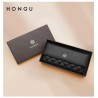 Cartera larga Mujer HONGU Trifold color Negro