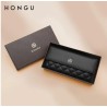Cartera larga Mujer HONGU Trifold color Negro
