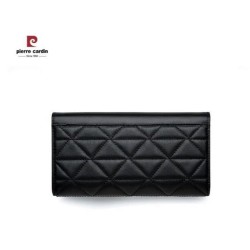 Cartera larga multifunción Pierre Cardin Mujer color Negro