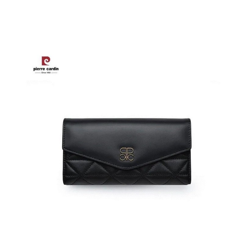 Cartera larga multifunción Pierre Cardin Mujer color Negro Cartera larga multifunción Pierre Cardin Mujer color Negro