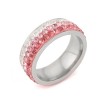Anillo Ocean Heart, Acero inoxidable, ACM5-14-216-6, Talla 6