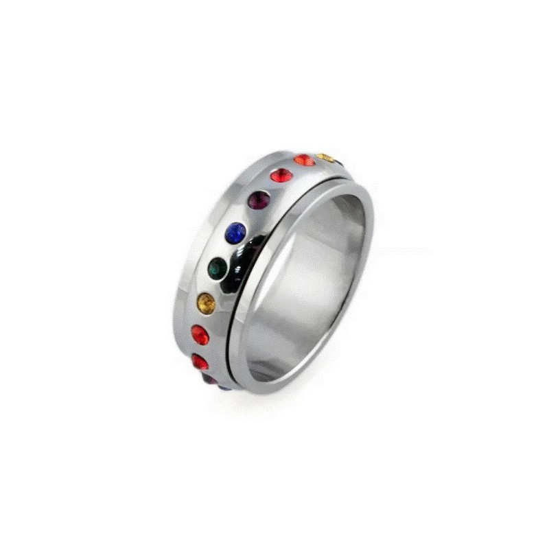 Anillo Ocean Heart, Acero Inoxidable, TL07-14-01-6, Talla 6 Anillo Ocean Heart, Acero Inoxidable, TL07-14-01-6, Talla 6