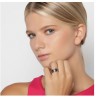 Anillo Ocean Heart, Acero Inoxidable, TL07-14-01-6, Talla 6