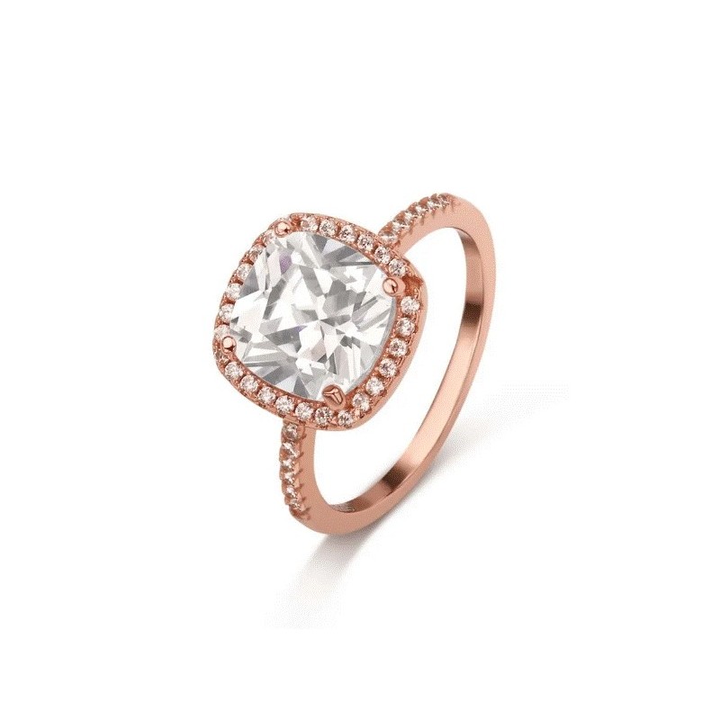 Anillo Mya rosegold hecho de plata .925 bañado en oro rosa 18K talla 8 Anillo Mya rosegold hecho de plata .925 bañado en oro rosa 18K talla 8