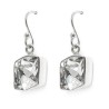 Collar y aretes Fancy cristal con plata .925 Zvezda
