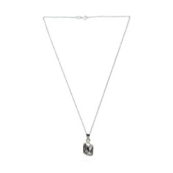 Collar y aretes Fancy cristal con plata .925 Zvezda