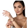 Brazalete Ocean Heart, Baño oro rosa, 18K, OH19-77