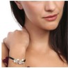 Pulsera Ocean Heart, Baño oro amarillo, OH16-768