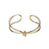 Brazalete Ocean Heart, Baño oro amarillo, 18K, OH19-91