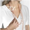 Set Collar Triple Aretes Pulsera Zvezda Plata 0.925 Mujer Dorado