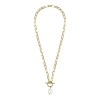 Collar de Acero Inoxidable Enso para Dama EICE232133G Dorado