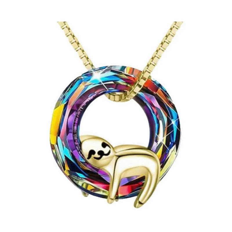 Collar con Colgante de Perezoso