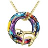 Collar con Colgante de Perezoso