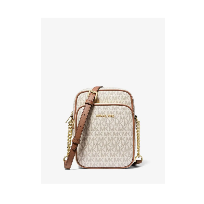 Bolsa Michael Kors Chain Crossbody 35F1GTVC2B Vainilla