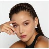 Aretes Ocean Heart, Baño oro blanco, 18K, ACO10-14-43