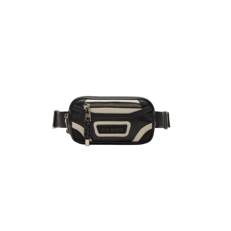 Bolsa Crossbody Steve Madden Madridd Black/White