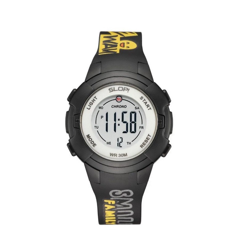 Reloj Infantil Slop para Niño SW8825LK3 Negro Reloj Infantil Slop para Niño SW8825LK3 Negro